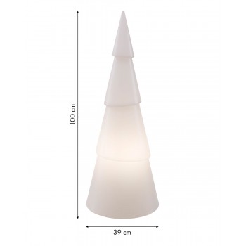 Sapin Lumineux Rond 100 cm 32389W Design 8 Saisons