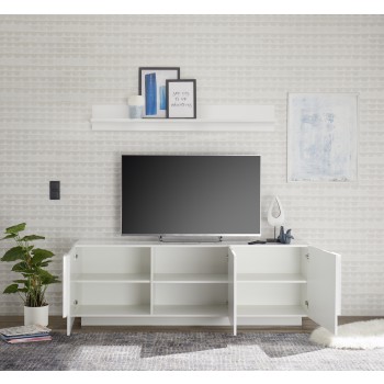 Meuble TV 3 portes JUPITER 182x44x63 cm