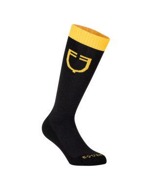 CHAUSSETTES TECHNIQUES AVEC LOGO CONTRASTÉ