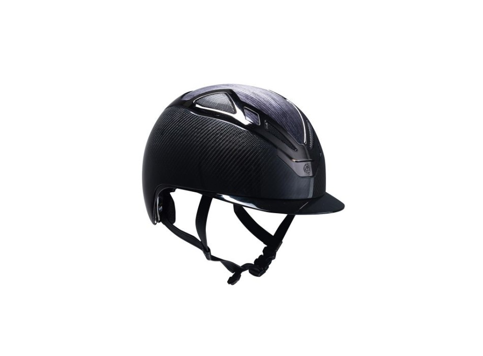 CASQUE BRILLANT EN BOIS DE CARBONE APEX