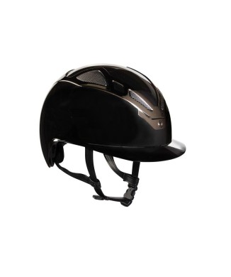 CASQUE APEX CHROME NOIR BRILLANT