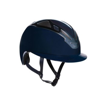 CASQUE APEX CHROME BLEU MARINE BRILLANT