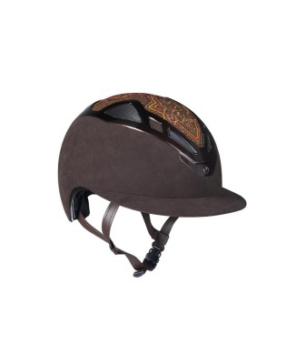 CASQUE DAME APEX DAMASK MARRON