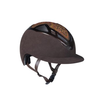 CASQUE DAME APEX DAMASK MARRON