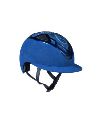 CASQUE APEX DAMASK TOTAL BLEU DAME