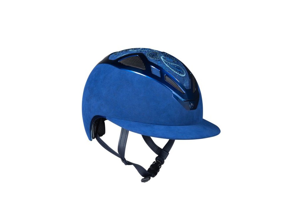 CASQUE APEX DAMASK TOTAL BLEU DAME