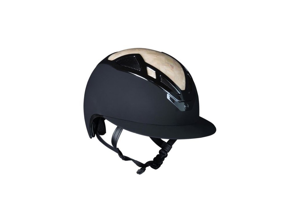 CASQUE APEX NACRE LADY NOIR MAT