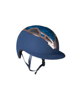 CASQUE APEX NACRE LADY BLEU MAT