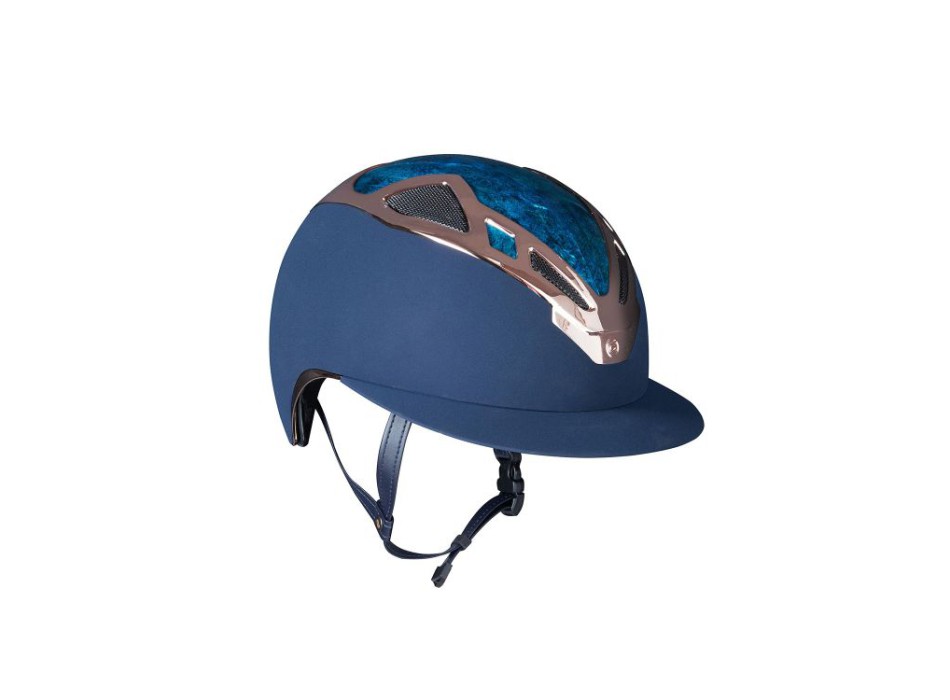 CASQUE APEX NACRE LADY BLEU MAT