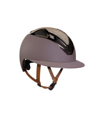 CASQUE APEX SWAROVSKI LADY MARRON