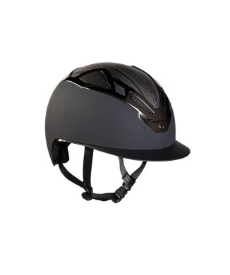 CASQUE APEX WOOD ANTHRACITE MAT