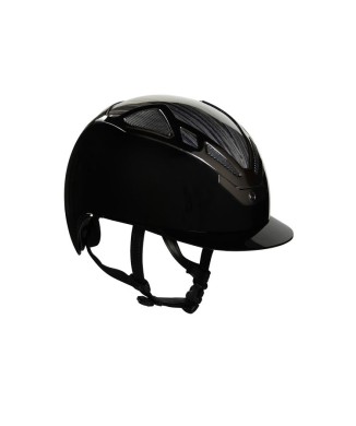 CASQUE APEX WOOD NOIR BRILLANT