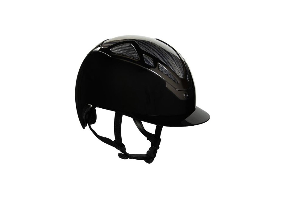 CASQUE APEX WOOD NOIR BRILLANT