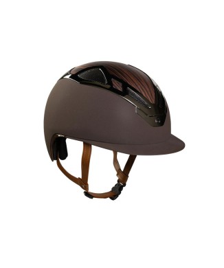 CASQUE APEX BOIS MARRON MAT