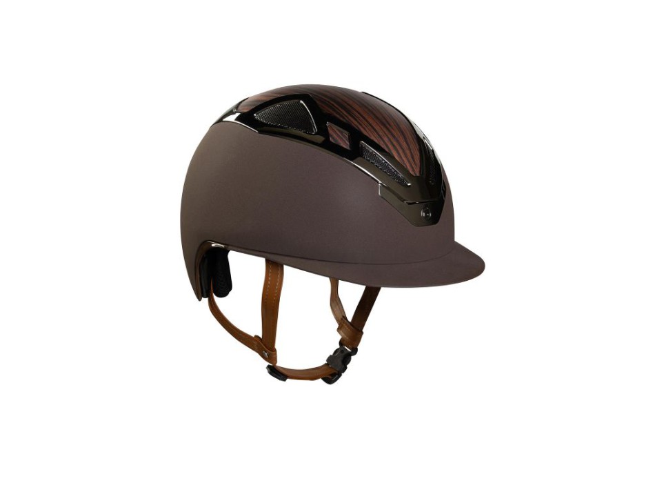 CASQUE APEX BOIS MARRON MAT