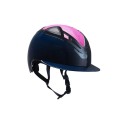 CASQUE APEX WOOD LADY BLEU MARINE ROSE BRILLANT