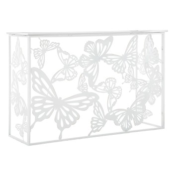 CONSOLE PAPILLON BLANC