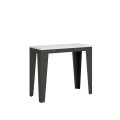 Console extensible 90x40/196 cm Flame Small Evolution structure Anthracite