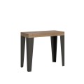 Console extensible 90x40/196 cm Flame Small Premium structure Anthracite