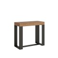 Console extensible 90x40/190 cm Futura Small structure Anthracite