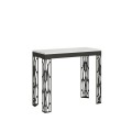 Console extensible 90x40/196 cm Ghibli Small Evolution structure Anthracite