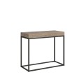 Console extensible 90x40/196 cm Nordica Small Premium structure Anthracite