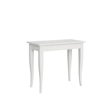 Sabre Console - Console extensible 90x48/204 cm Sabre Small Frêne Blanc