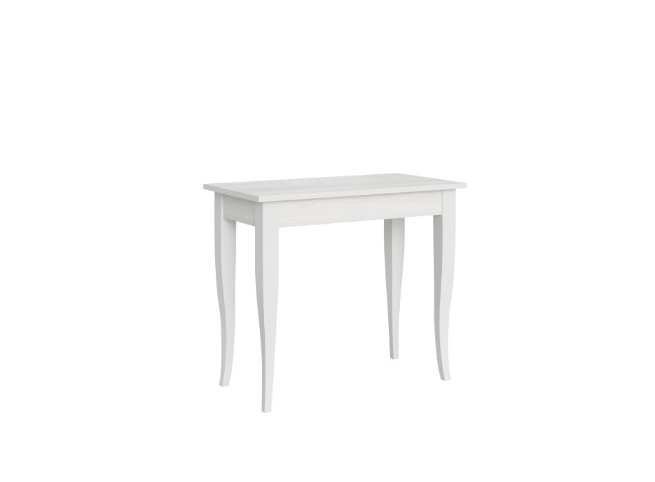 Sabre Console - Console extensible 90x48/204 cm Sabre Small Frêne Blanc