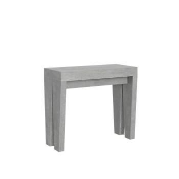 Spimbo Console - Console extensible 90x40/196 cm Spimbo Small Frêne Blanc