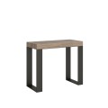 Console extensible 90x40/300 cm Tecno Premium Structure Anthracite