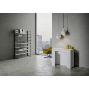 Console Venus - Console extensible 90x48/296 cm Frêne Blanc Venus