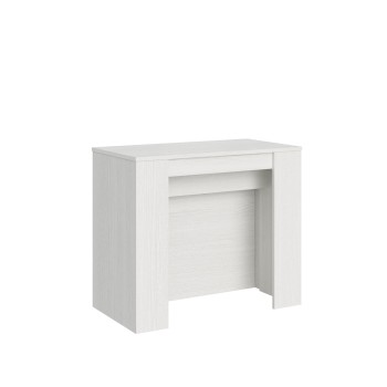 Console Venus - Console extensible 90x48/296 cm Frêne Blanc Venus