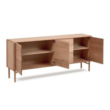 Credenza Lenon 3 ante 3 cassetti legno e impiallacMIX Credit