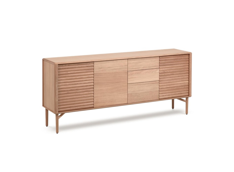 Credenza Lenon 3 ante 3 cassetti legno e impiallacMIX Credit