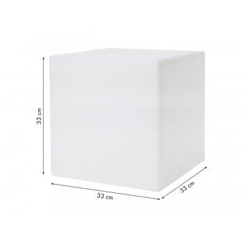 Cube Lumineux cm 33 32445 Design 8 Saisons