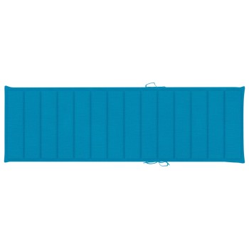 Coussin pour bain de soleil 200x70x3 cm en tissu