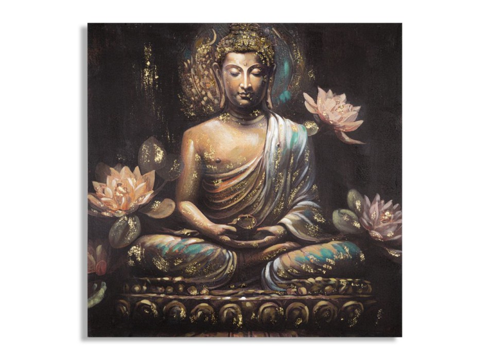 PEINTURE SUR TOILE BOUDDHA -A-