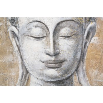 PEINTURE SUR TOILE BOUDDHA LUMIÈRE -B-