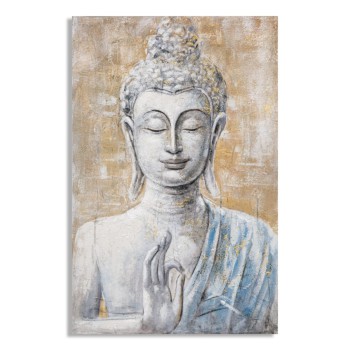 PEINTURE SUR TOILE BOUDDHA LUMIÈRE -B-