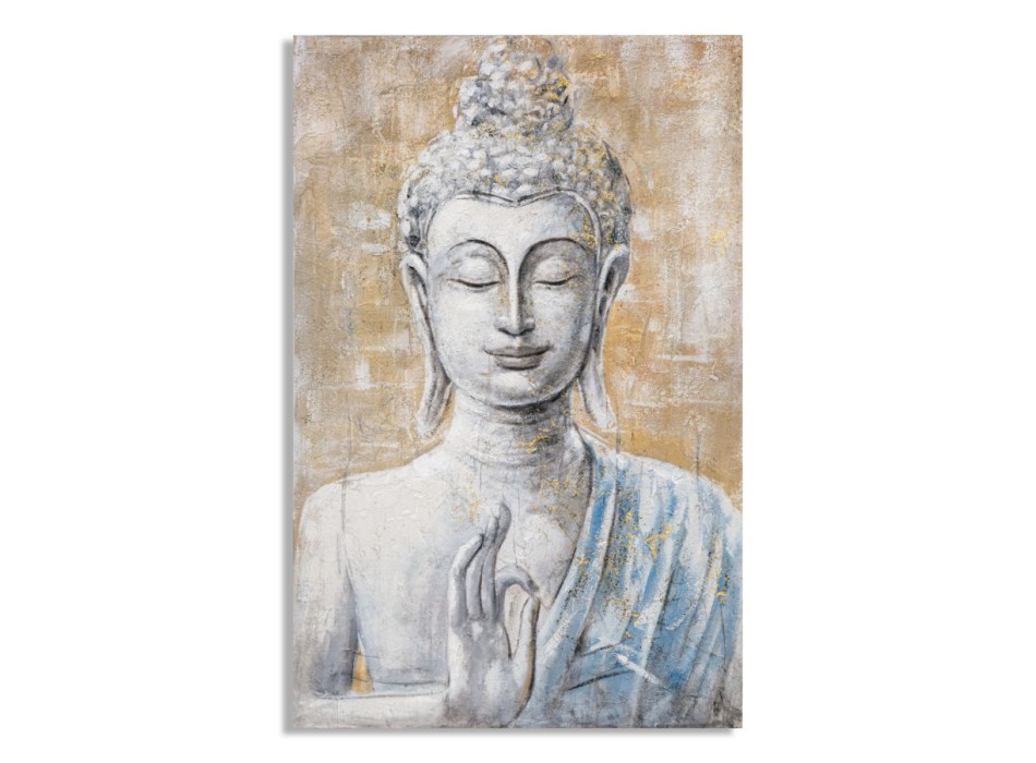 PEINTURE SUR TOILE BOUDDHA LUMIÈRE -B-