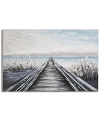 PEINTURE SUR TOILE PONTILE