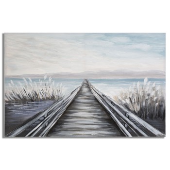 PEINTURE SUR TOILE PONTILE