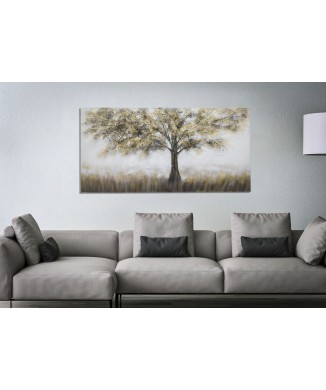 TABLEAU SUR TOILE ARBRE FONCÉ -A-