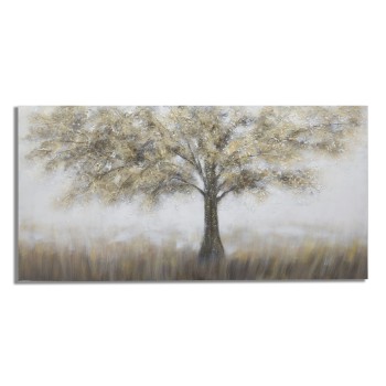 TABLEAU SUR TOILE ARBRE FONCÉ -A-