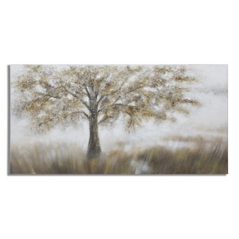 TABLEAU SUR TOILE ARBRE FONCÉ -B-