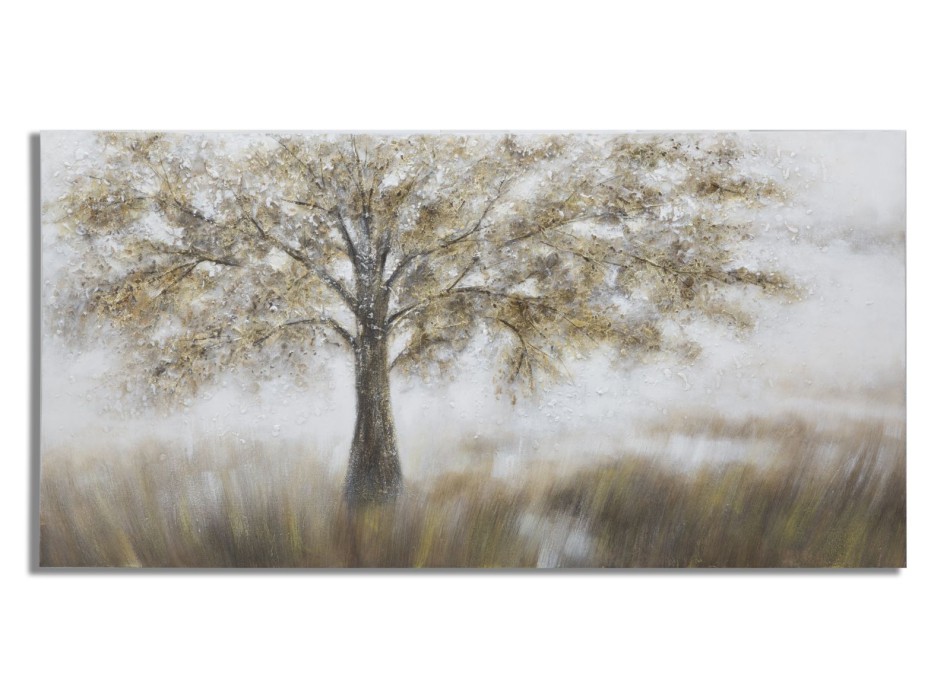 TABLEAU SUR TOILE ARBRE FONCÉ -B-