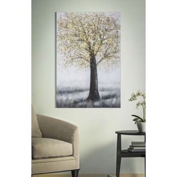 PEINTURE SUR TOILE ARBRE SIMPLE -A-