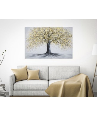 PEINTURE SUR TOILE ARBRE SIMPLE -B-