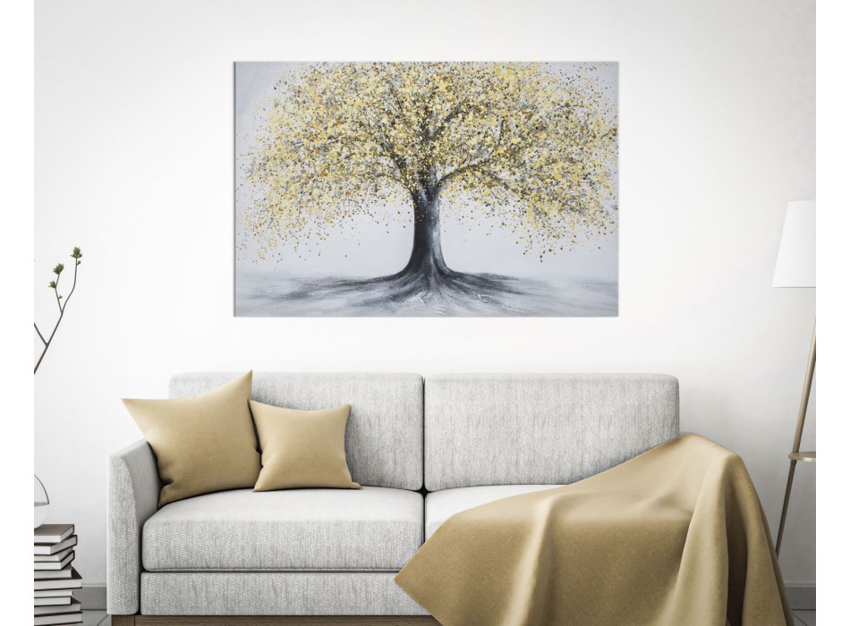 PEINTURE SUR TOILE ARBRE SIMPLE -B-