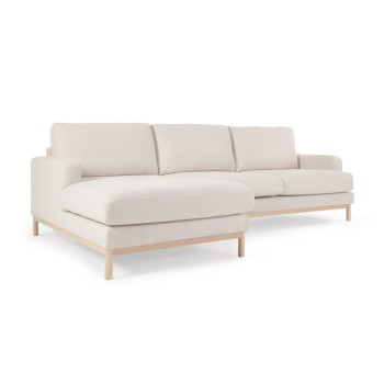 Divano Mihaela 3 posti con chaise longue